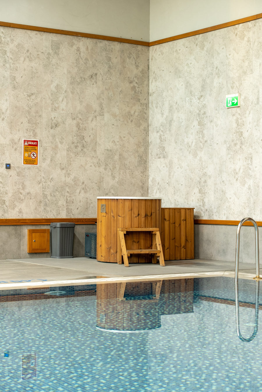 Skyland Wellness, Maslak — Nordu Spa buz banyosu