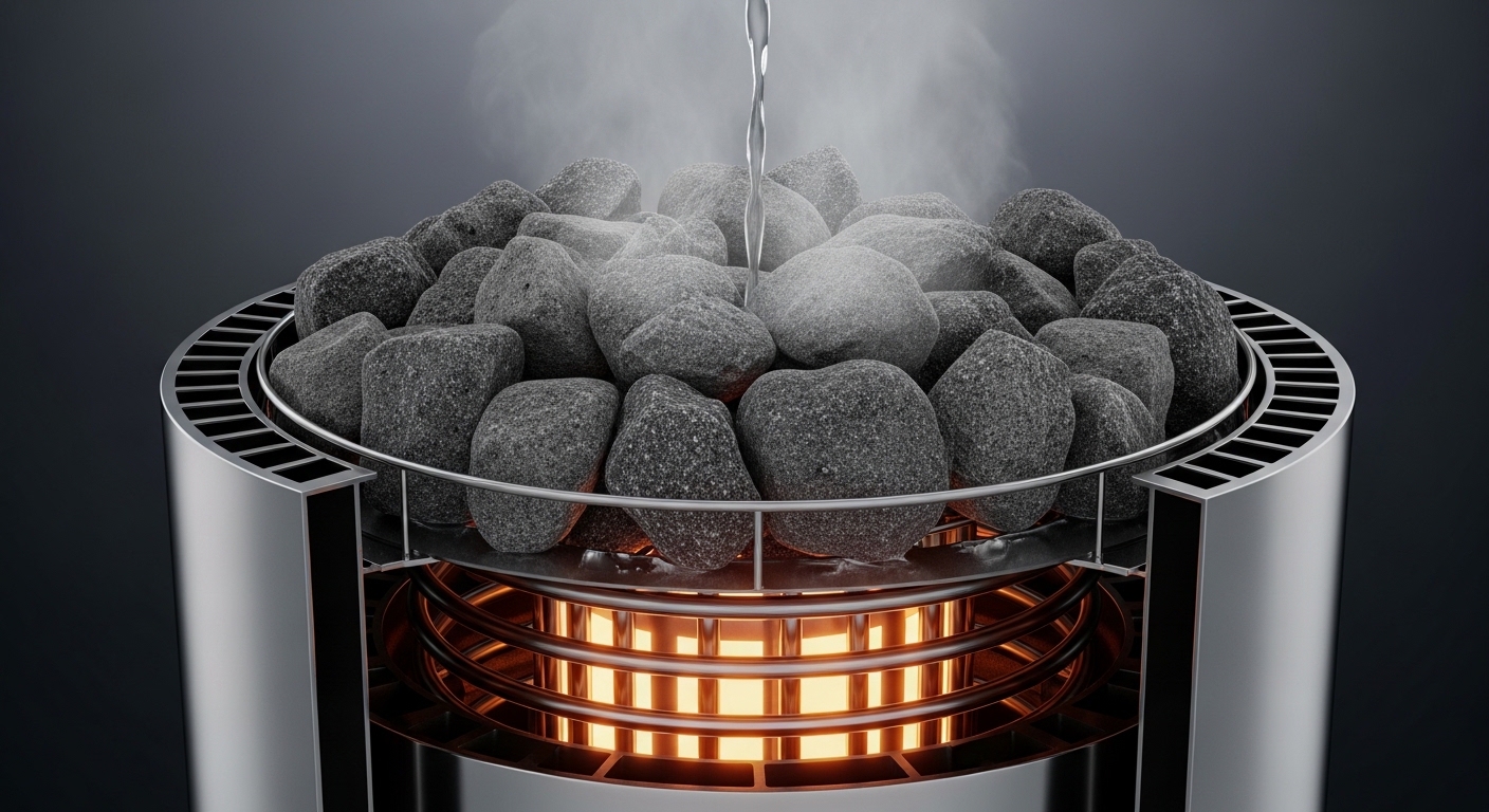 Elektrikli sauna sobası iç yapısı ve rezistans teknolojisi